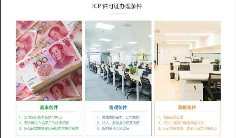 郑州ICP许可证办理条件